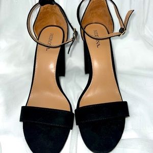 Merona Black Chunky High Heels